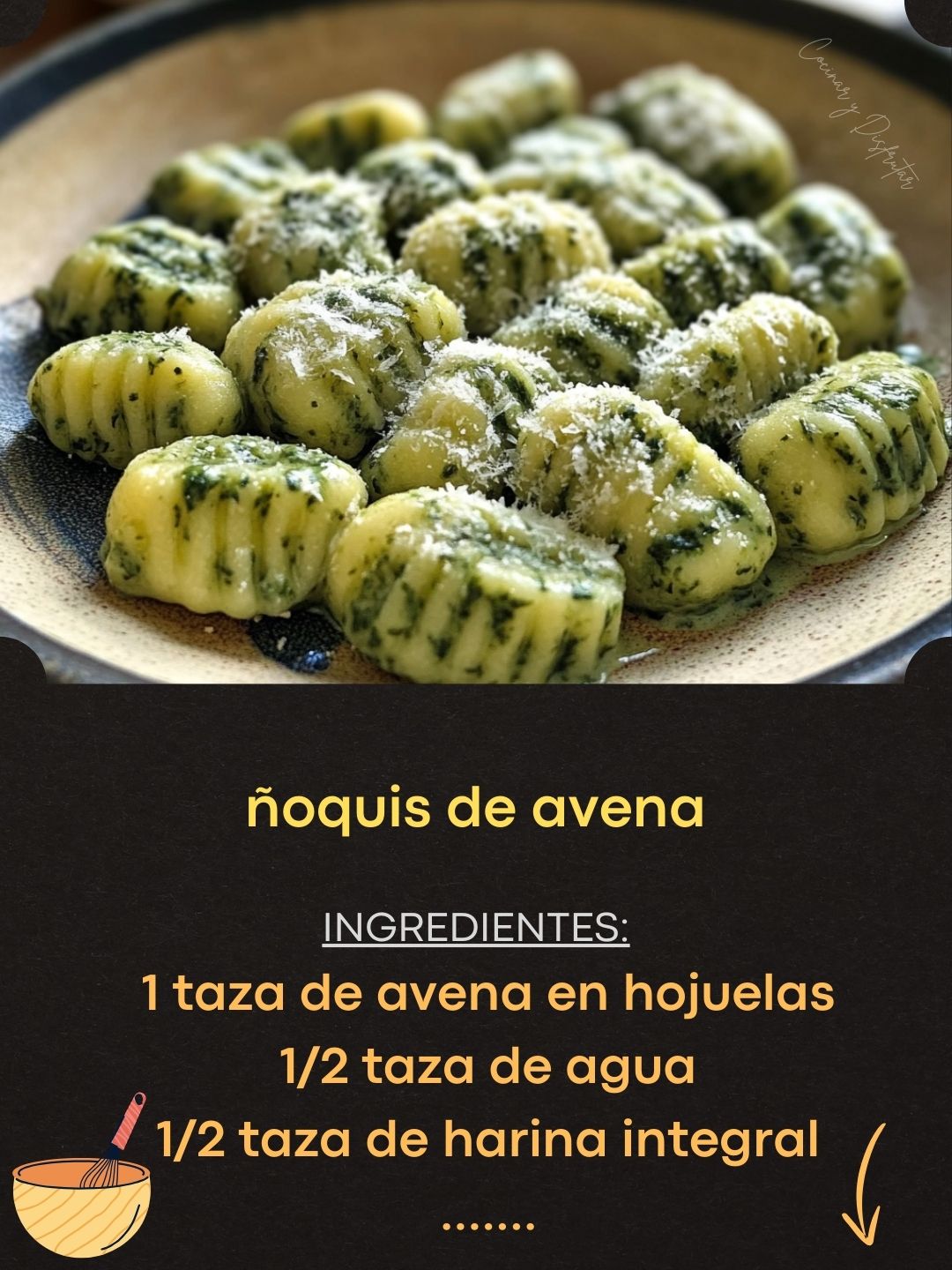 Cómo hacer Ñoquis de Avena Saludables y Deliciosos